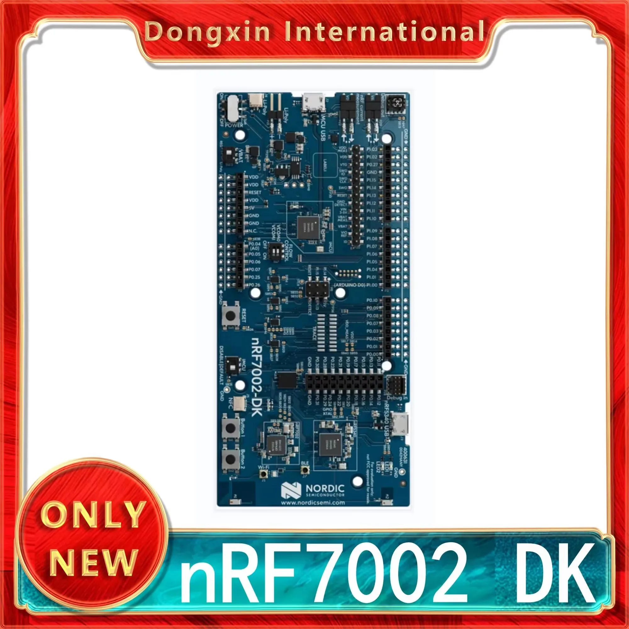 

NRF7002-DK NRF70022.4 ghz 5GHz IEEE 802.11 Wi-Fi NRF5340 development kit