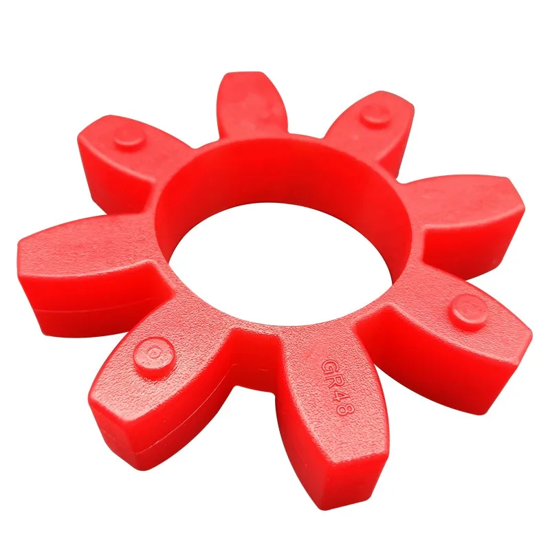 10PC GR Plastic Spider for Shaft Coupling Suitable All Hubmachines GR10/14/19/24/28/38/42/48/55/65/75/90 Plum-type Coupling Cush