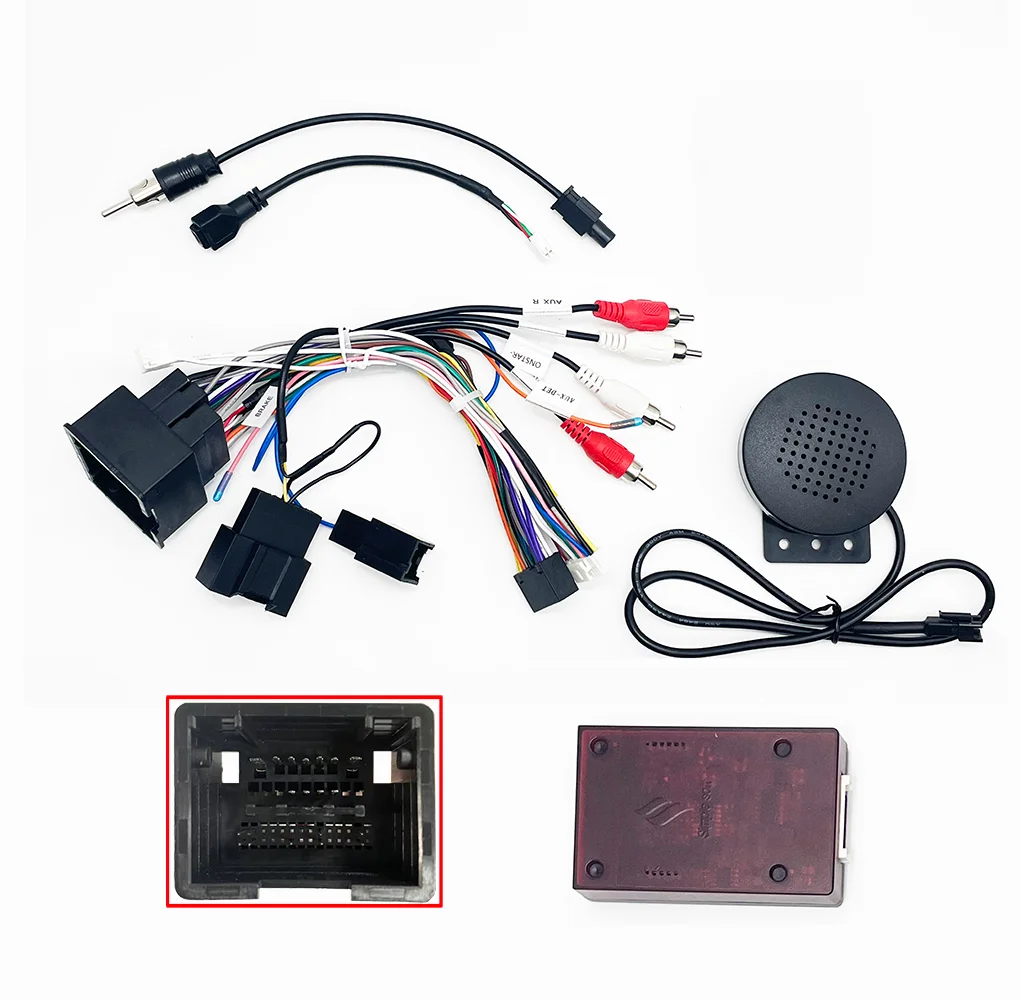 

Car Stereo Radio Wire Power Harness Adapter with Canbus Decoder for Opel Insignia Chevrolet Trax Cruze Aveo Buick