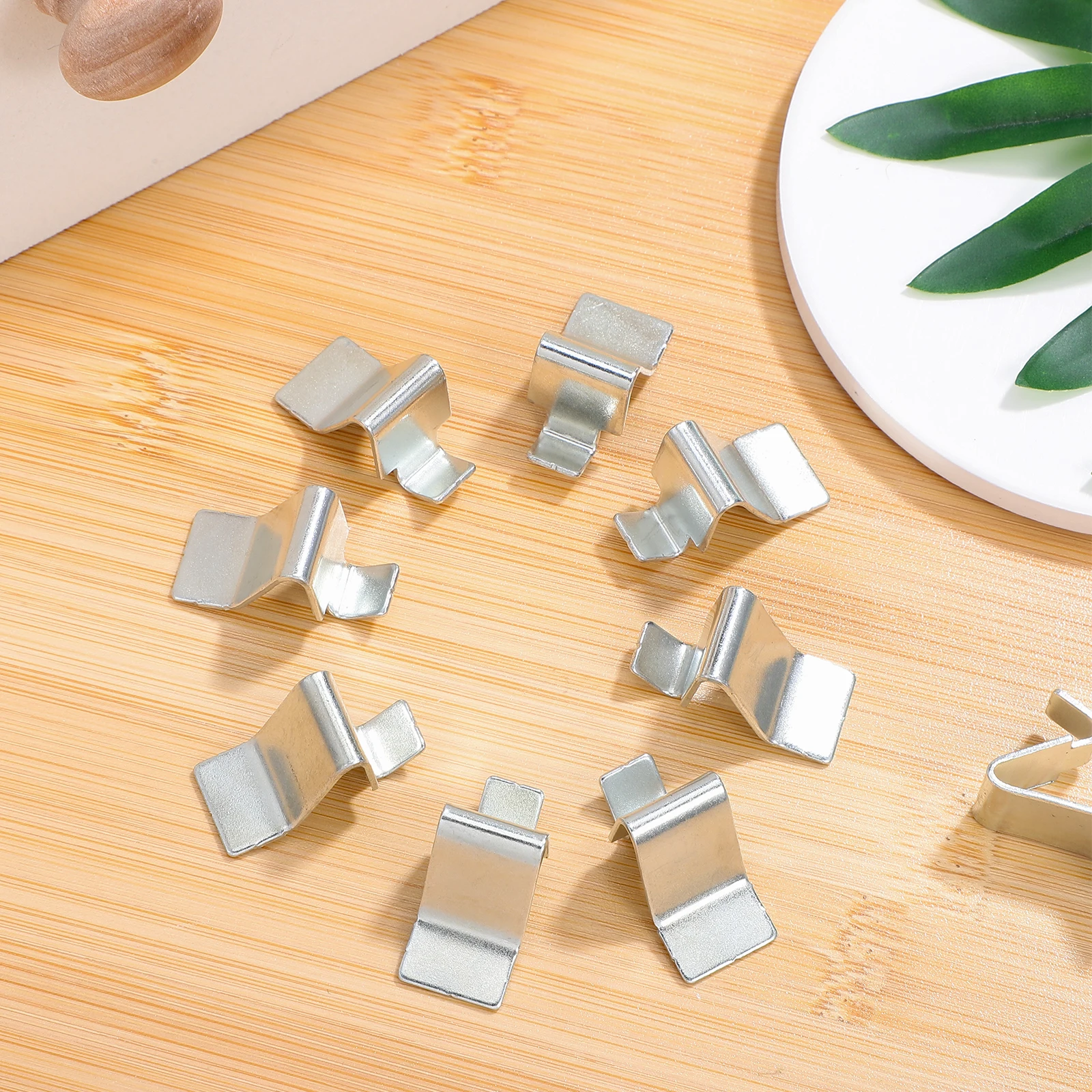 10pcs Heavy Duty Shelf Clips for File Cabinet Accessories Metal Bracket Support Strong Durable Kitchen Office