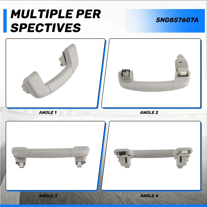 

Interior Roof Safety Handle Roof Pull Handle Ceiling Armrest Handrail For VW Tiguan MK2 2017 2018