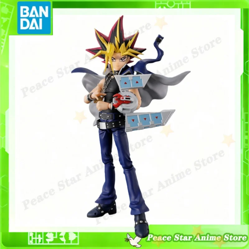 Bandai Original Anime Modelo Figura de ação SHF Yu-Gi-Oh! Yami Yugi Atem Presente de Natal Modelo Colecionável Brinquedos Crianças Em Estoque