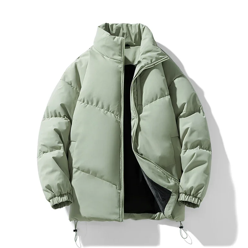 

Stand Collar Parkas Thickened Warm Fashion Casual Style High Quality Comfortable Roupas Masculinas Wind-Resistant Men Clothing