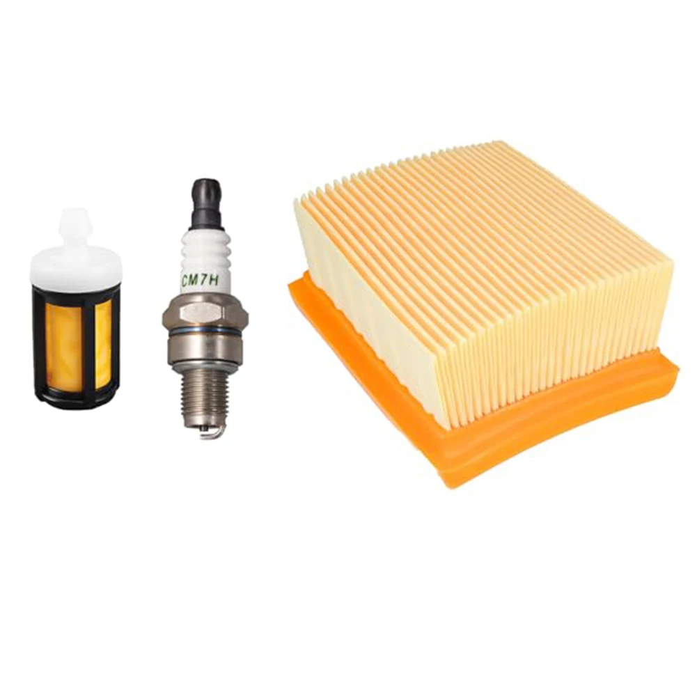 Air Filter Set Air Filter Fuel Filter And Spark Set For BR800 Series Blower 4283-007-4100 Air Filter Spark And Oil Filter Set