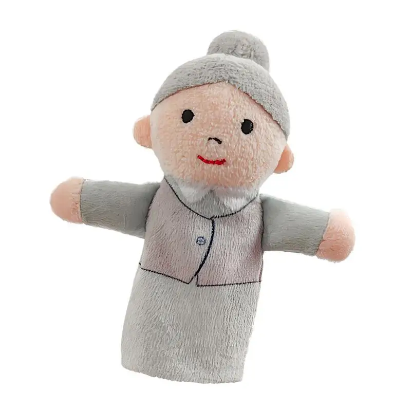 Burattini da dito per bambini Burattini da dito a mano carini Giocattoli da dito per bambini Famiglia Burattini da dito Giocattoli Morbidi figure di peluche Giocattolo per