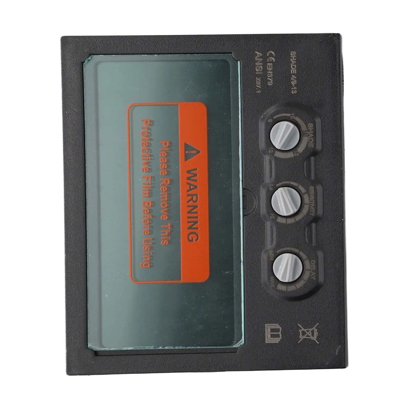 Auto Darkening Welding Filter 1 Pc LCD 110 Mm*90 Mm Automatic Dimming PA/PP With Manual Level Setting Function