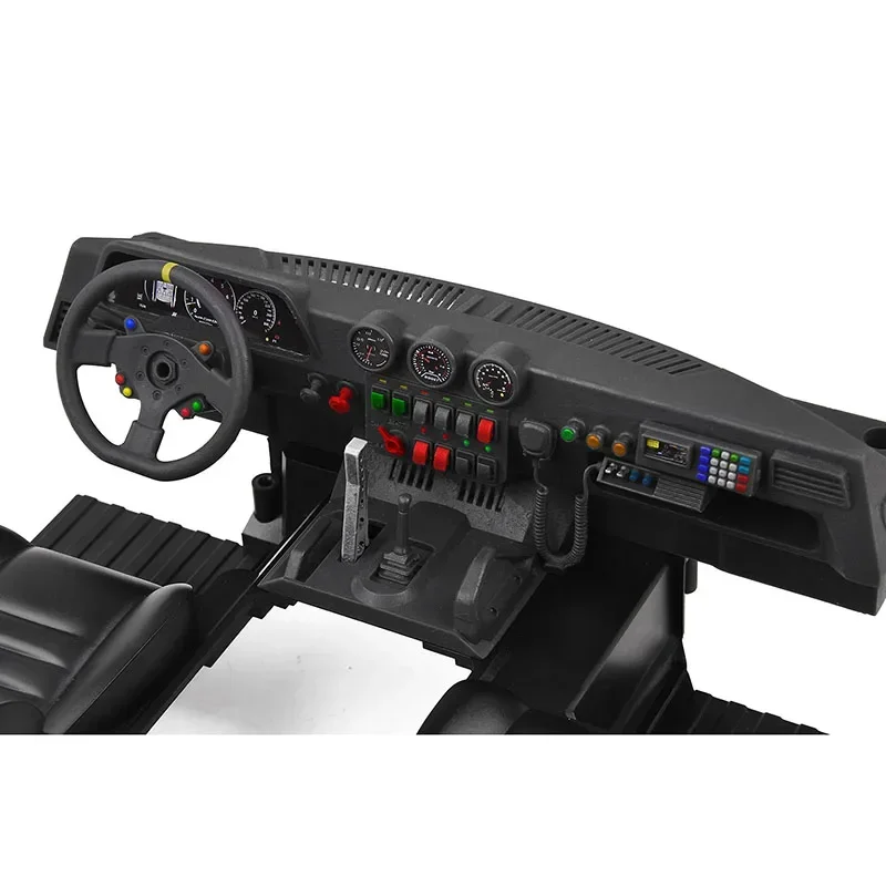 TRX4 Interior Simulation Central Control Seat Modified Pieces for 1/10 RC Crawler Car Traxxas TRX-4 AXIAL Parts Toys