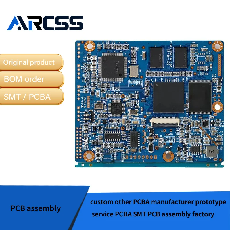 مخصص آخر PCBA الشركة المصنعة خدمة النموذج الأولي PCBA SMT PCB مصنع التجميع