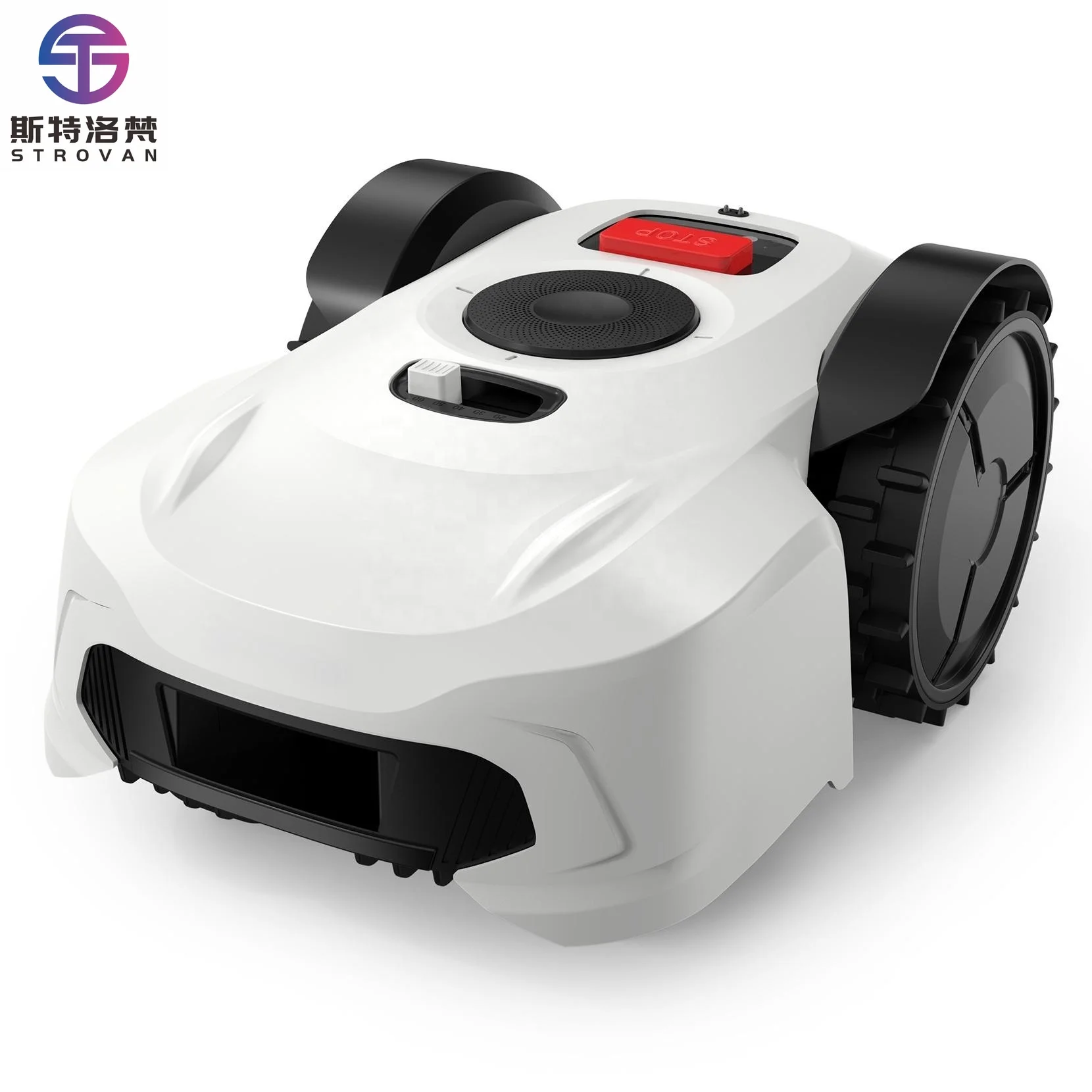 

STLF WJW GPS Navigation Robot Lawn Mower Self-Propelled Automatic Recharge Smart Robotic Lawn Mower for Garden/Yard Grass Cutter