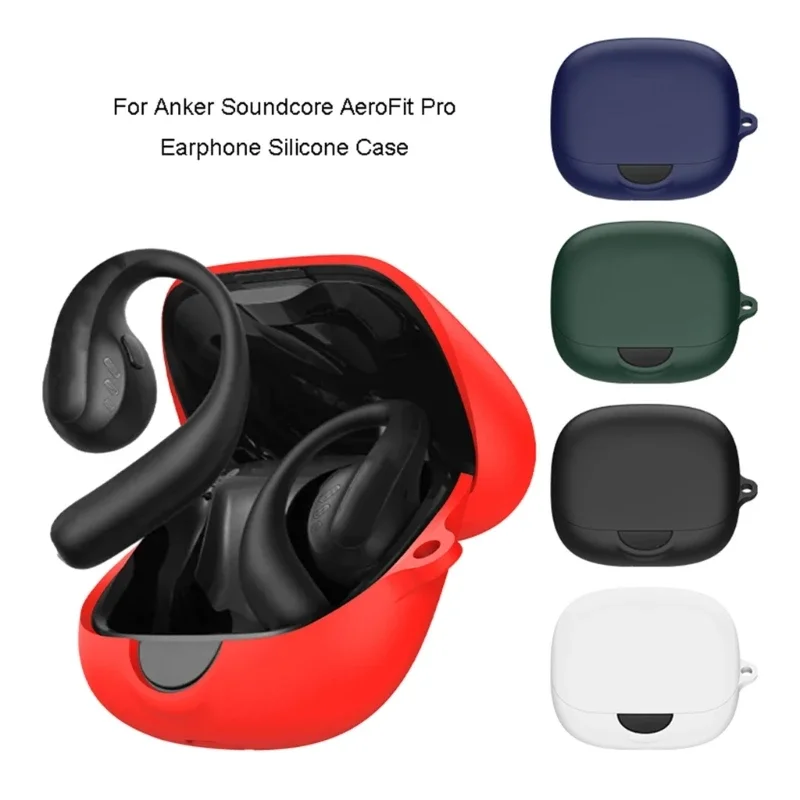 Wireless Earphone Protective Case Suitable For Anker Soundcore AeroFit Pro Shockproof Cover Shell Washable Anti Dust Sleeve