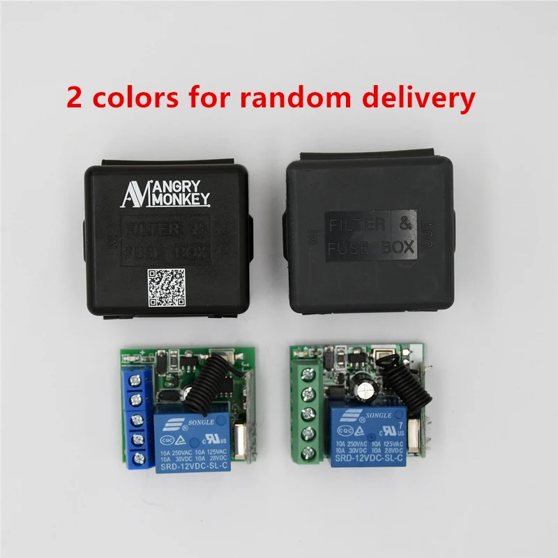 433Mhz Universal Wireless Remote Control Switch DC 12V 10A 1CH relay Receiver Module and RF Transmitter 433 Mhz Remote Controls
