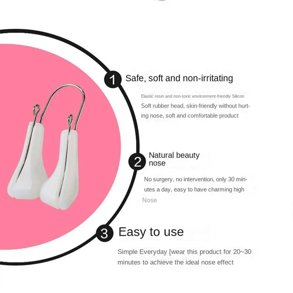 Up Naso Dimagrante Massaggiatore Naso Shaper Correttore Naso Lift-Up Shaper Naso Shaper Clip Naso Raddrizzatore Silicone Naso Sollevatore