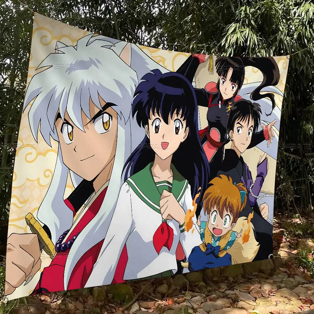 Classic Fantasy Anime I-Inuyasha Banner INS Style Outdoor Party Decoration Atmosphere Flag