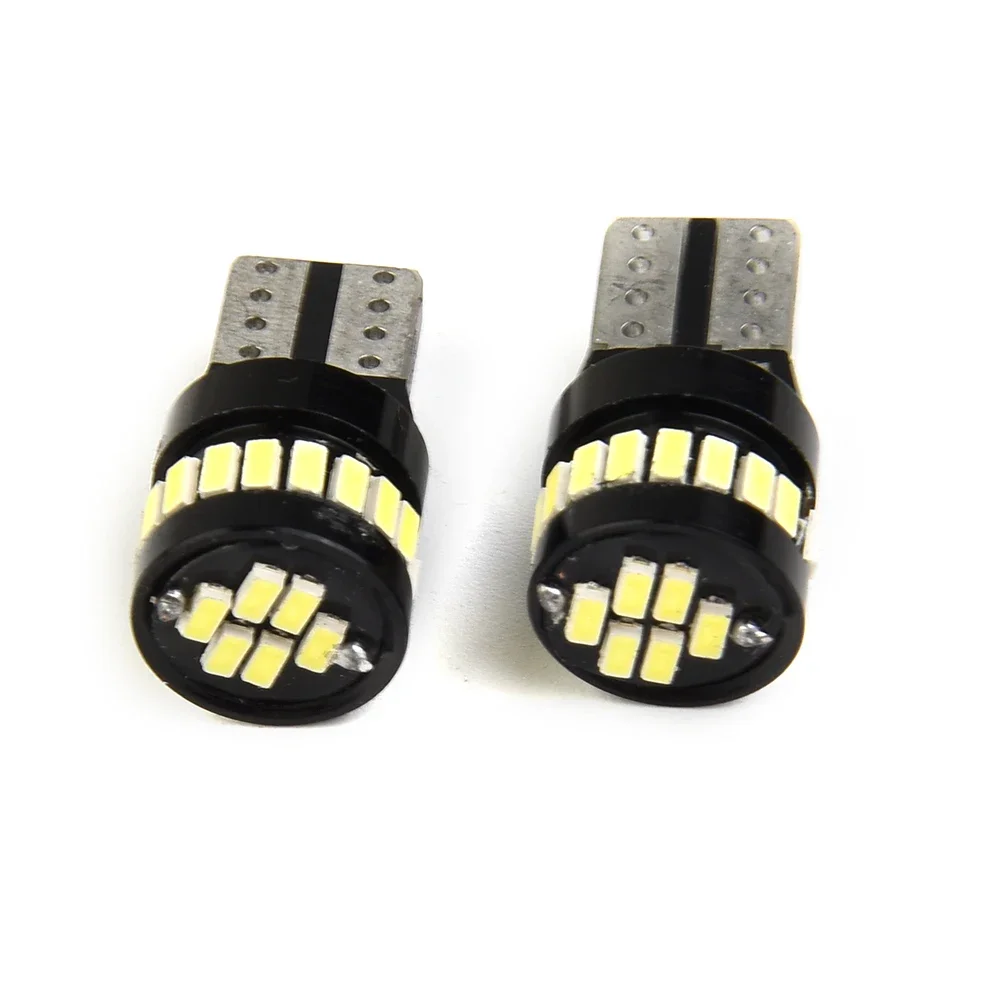 

400LM Bulbs LED Light 6000K Accessory CANBUS Car Parts 24SMD Replacement 501 194 W5W Universal Wedge White