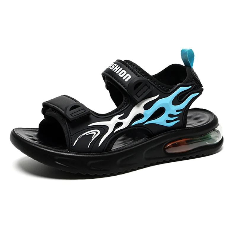 

2025 Summer Fashion Big Kids' Sports Sandals Lightweight Boy's Casual Sandals Outdoor Soft Sole Children’s Beach Shoes