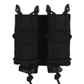 black-Double Pouch