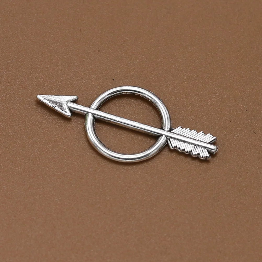 

10Pcs Bow and Arrow Pendants Silver Alloy Vintage Charms DIY Jewelry Making Necklace Bracelet Accessories