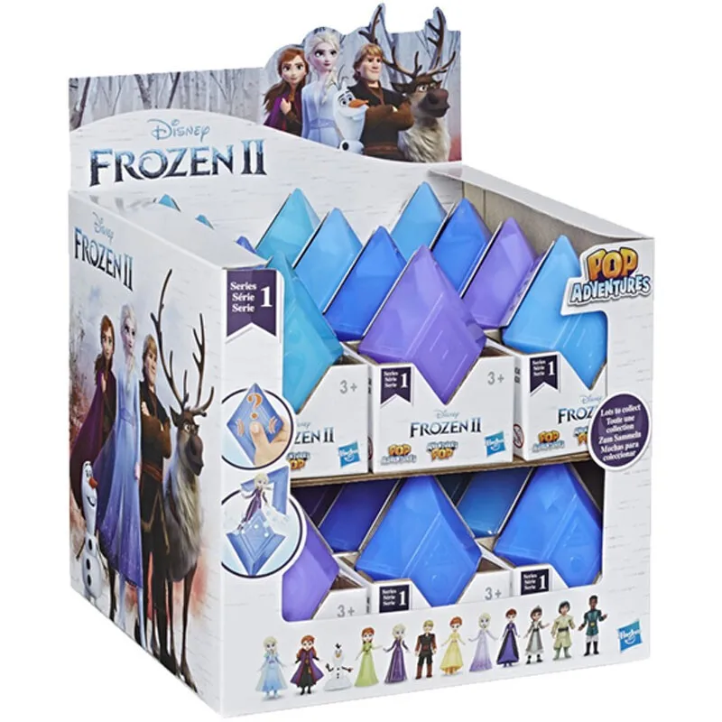 Disney Original Blind Box Frozen 2 Surprise Blind Bag, Action Figure, Elsa & Anna Mystery Box, Girl's Gift Toy