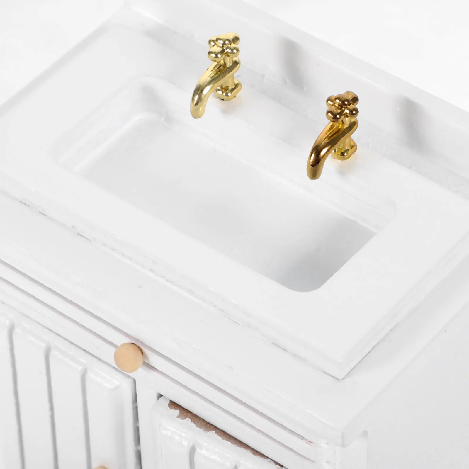 

Набор миниатюрной кухонной утвари для кукольного домика: плита и раковина, компактный, из безопасных материалов, мини-мебель, реквизит для домашнего декора и фотосессий