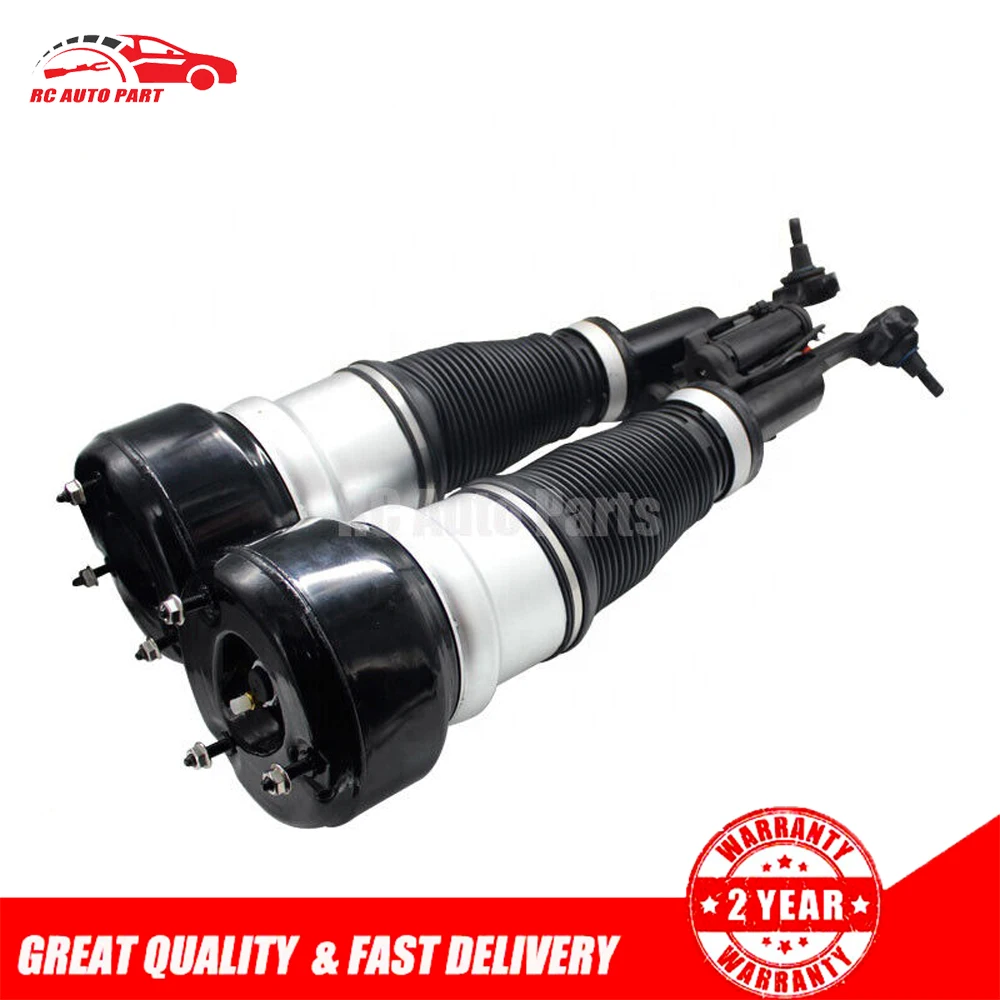 Pair Front left right 4Matic For Mercedes- Benz W221 Air Suspension Shock Absorber 2213200438 2213200538 S350 S500 S Class