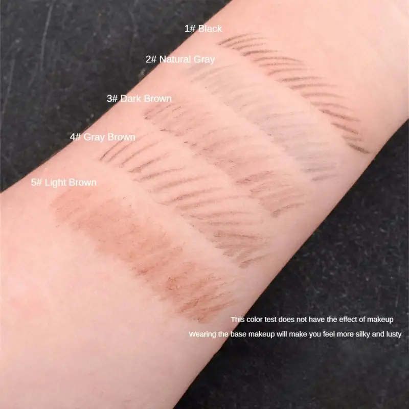 Easy To Color Eyebrow Pencil Not Easy To Remove Makeup Easy To Use Double Head Long Lasting Color Triangle Eyebrow Pencil Need