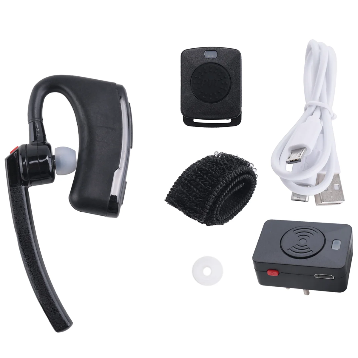 BFYLW Wireless Walkie Talkie Bluetooth PTT Headset Earpiece for Motorola EP450 GP88 PRO2150 P110 Mic Headset Adapter