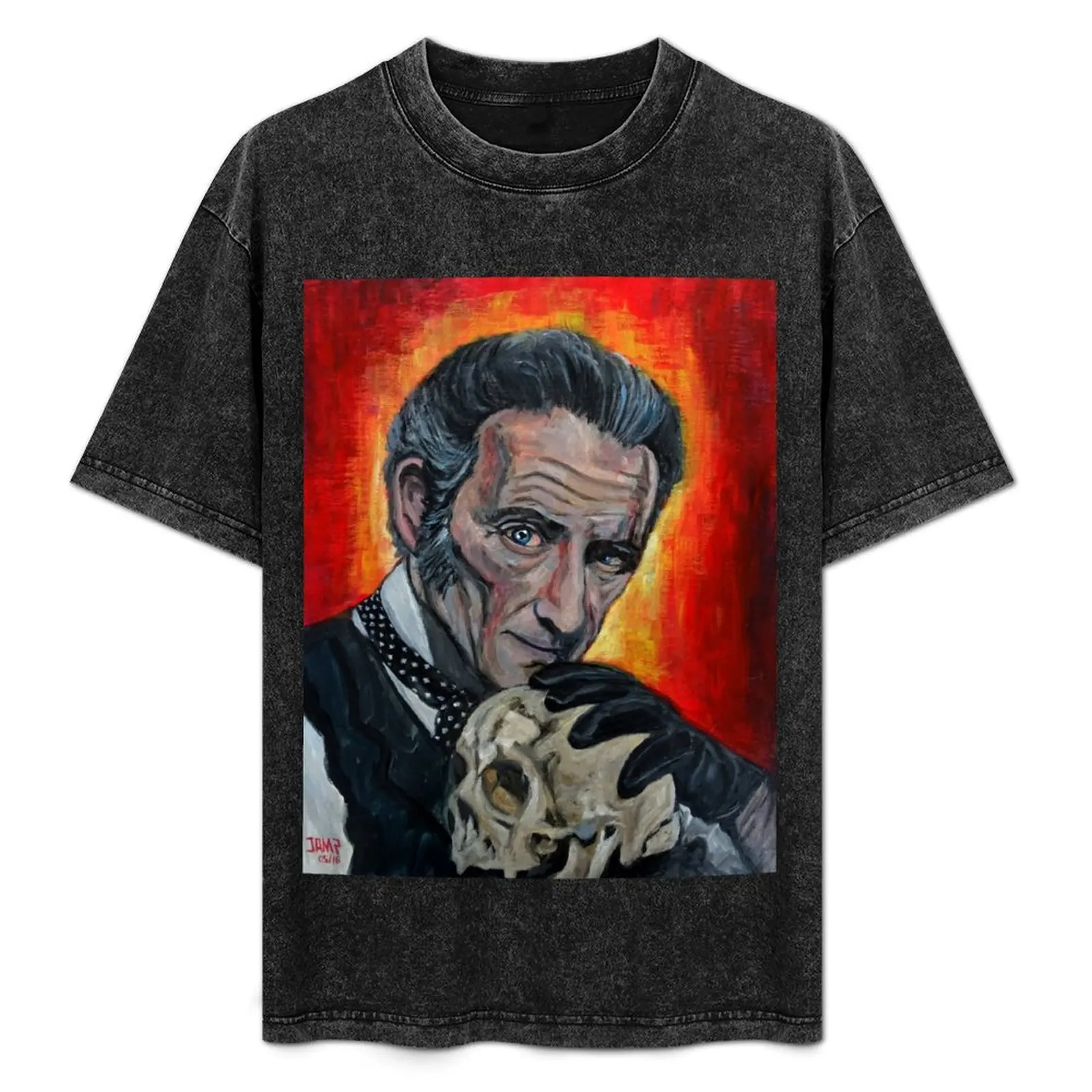 

Peter Cushing (Dr.Frankenstein) T-Shirt animal prinfor boys oversized t shirt summer 2025 funny costumes men clothing