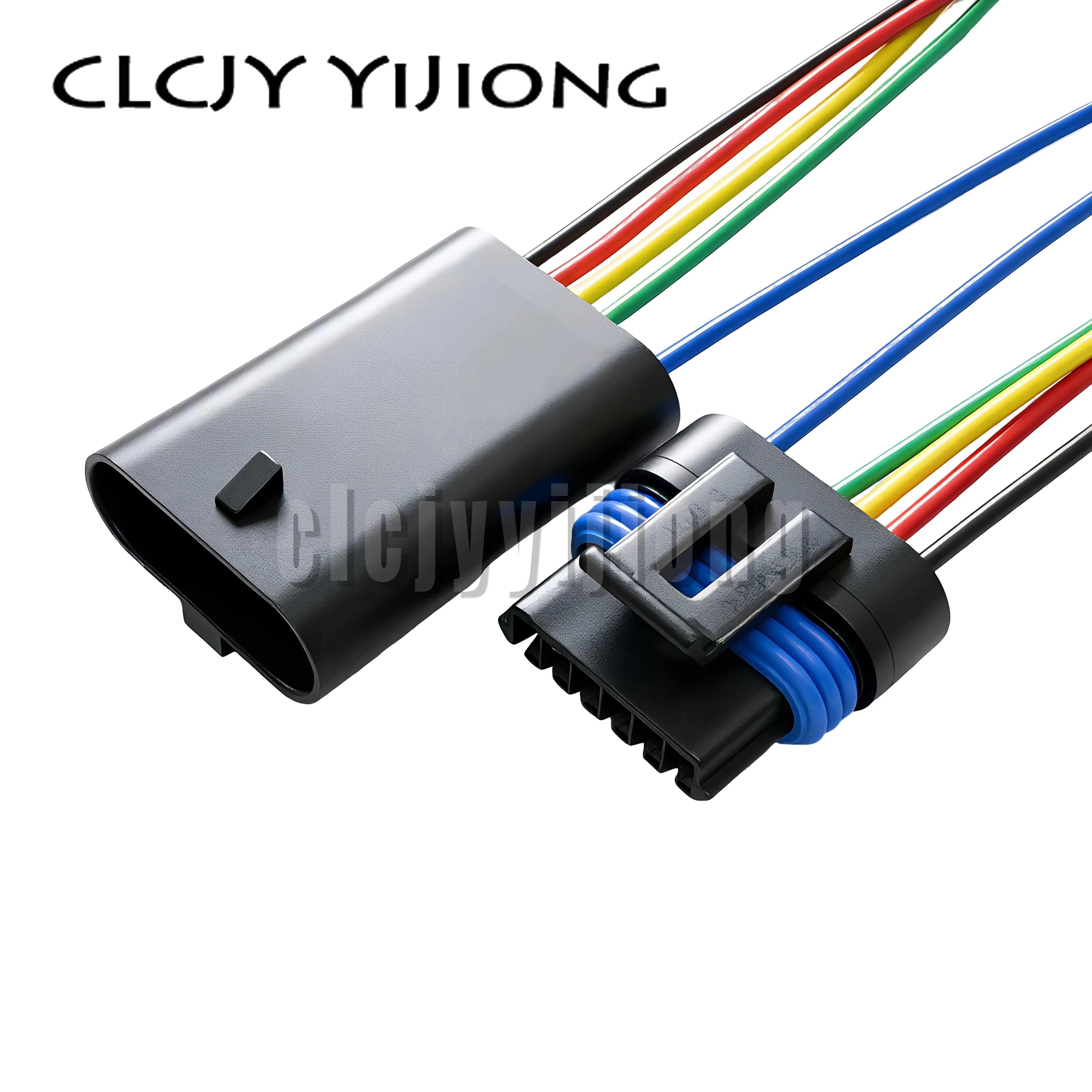 6 pin automotive connectors accelerator pedal wire harness plug 12066317 12162261 for cummins sinotruk