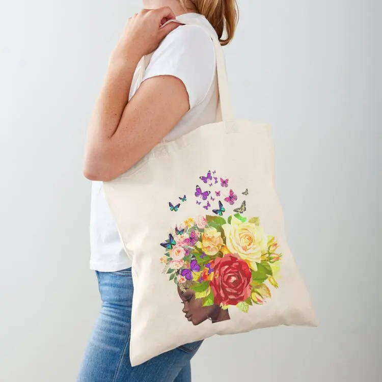 

Island flowers Tote Bag cute pouch bag custom tote bag canvas bags reusable shopping bags