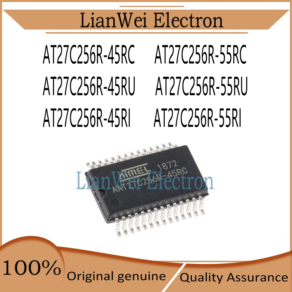 

AT27C256R AT27C256 AT27C256R-45RC AT27C256R-45RI AT27C256R-45RU AT27C256R-55RC AT27C256R-55RI AT27C256R-55RU IC Chipset SOP-28