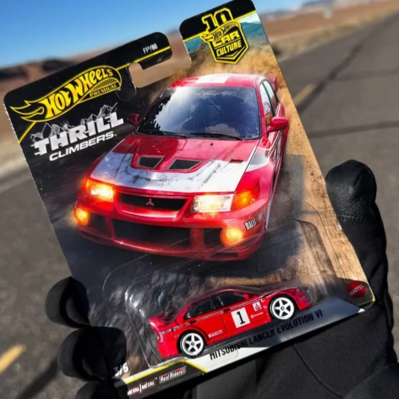 New Hot Wheels Premium Thrill Climbers FPY86 Subaru Porsche Lancer EVO Lancia Benz 300 1/64 Car Model Collection Birthday Gift