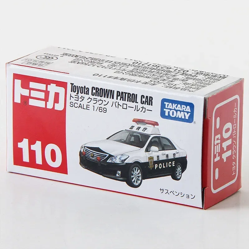 TAKARA TOMY Tomica Premium TP10 Toyota Crown Police Car 1/69 Alloy Cars Toys Motor Vehicle Diecast Metal Model Gift for Children