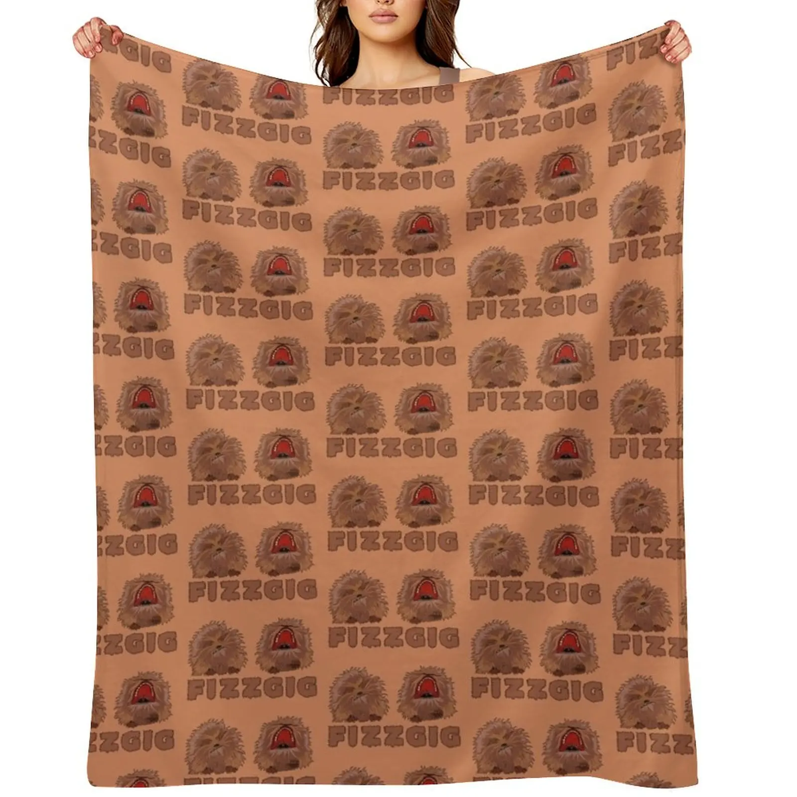 

Fizzgig Roar Throw Blanket For Sofa Thin Luxury Throw Vintage Comforter Blankets