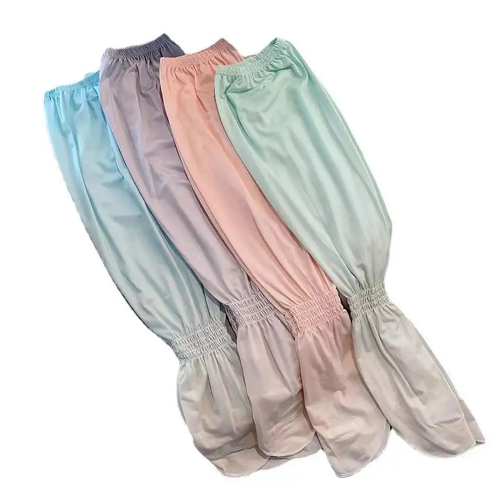 Cycling Arm Sleeves Sunscreen Ice Silk Sleeves Sun Protection Cuffs Useful Covers Outdoor Sports Decor Breathable Gloves