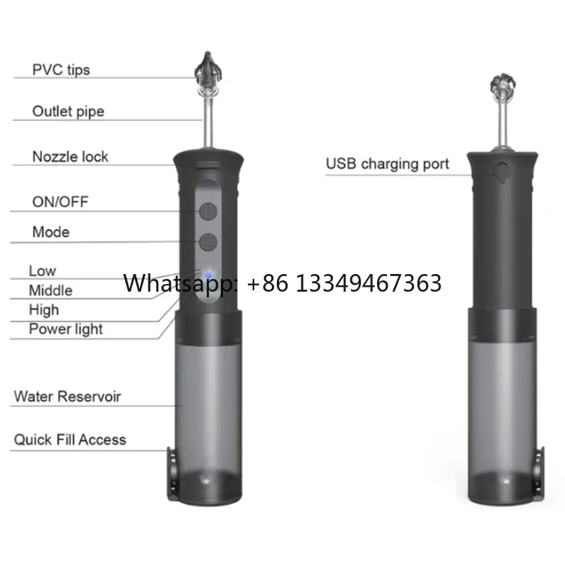 

In Stock Electric Earwax Washer Ear Cleaning Remover Ear Wax Irrigation System Flusher Irrigator Hot Sale