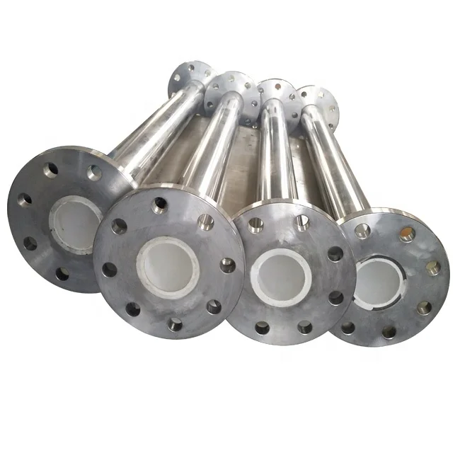 Ceramic Lined Pipe / Elbow ,  Ceramic Lined Transportation Pipe 316SS Steel Pipe