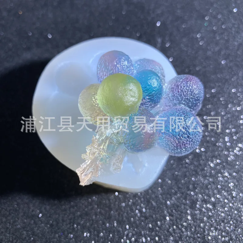 Balloon Silicone Mold Aromatherapy Gypsum DIY Material Car Air Outlet Decoration Fragrant Stone Silicon Mould 15-976