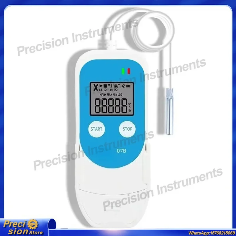 USB Temperature and Humidity Data Logger with PDF Report Cold Chain Monitoring Thermometer Hygrometer Data Recorder