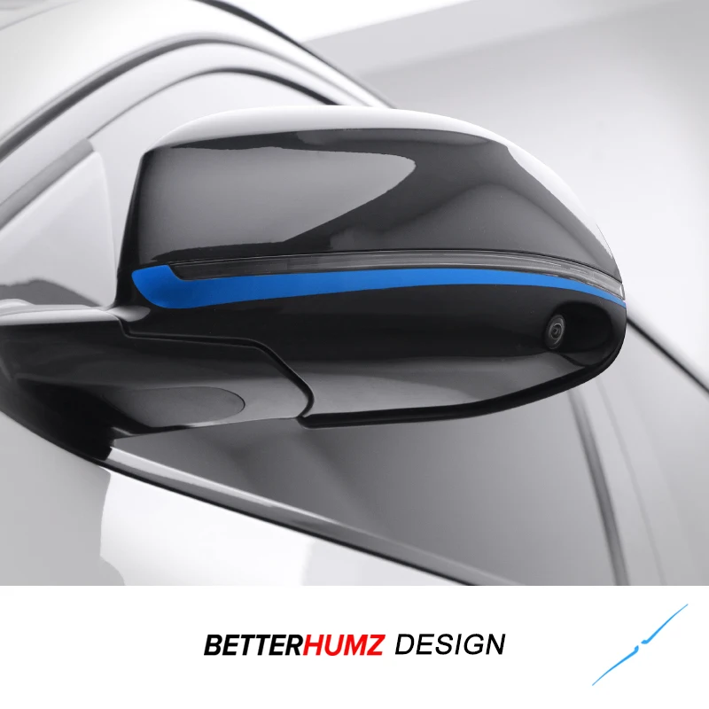 Für BMW X3 G01 X4 G02 2021-2024 Auto Körper Rückspiegel Trim Streifen Dekoration Aufkleber PET Farbe ändern Film Tuning Zubehör
