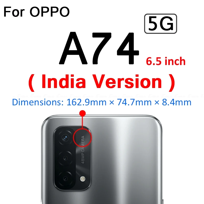 REY Custodia In Gel TPU Trasparente Ultra Sottile Per Oppo A73/A72/A53 5G, Spessore 0.33mm