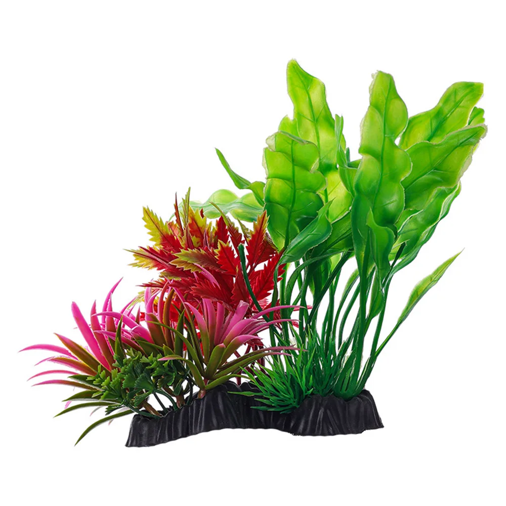 Fish Tank Simulation Water Plant Landscaping Decor Aquarium Plastic Water Plant