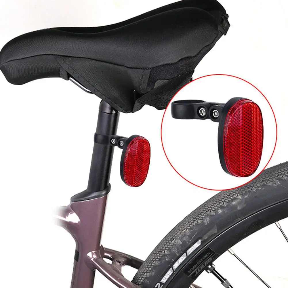 For AirTag Bicycle Mount Rear Reflective Tail Light Case Hidden Bike Rear Reflector Holder For Airtag Anti-theft Taillight R4O6