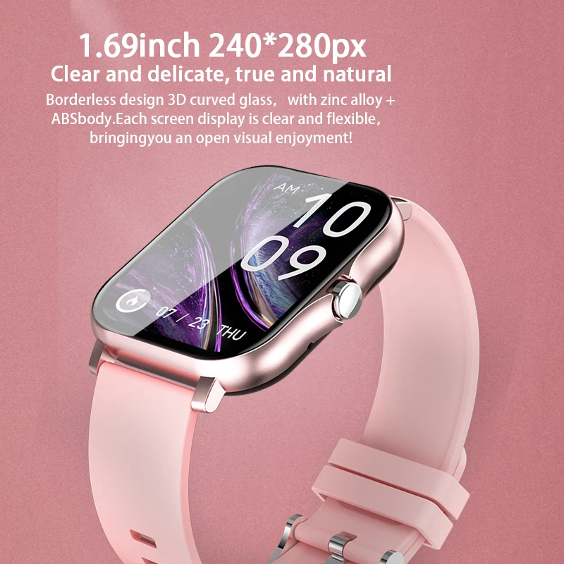 LIGE Smart Watch For  Women Gift Full Touch Screen Sports Fitness Watches Men Women Bluetooth Call Digital Smartwatch Wristwatch