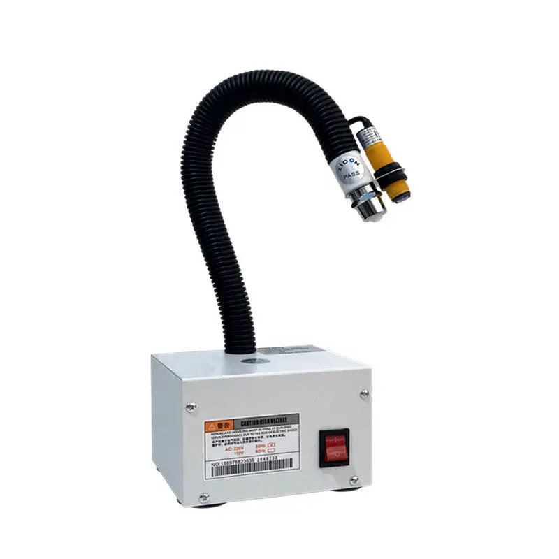 Automatic Induction Ionizing Air Snake - SL-080BF Static Eliminator & Dust Blower for Production Line