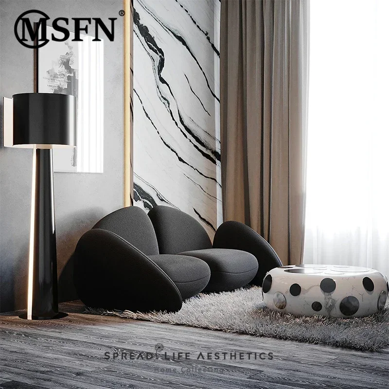 

Modern Solid Color Creative Sofa for Living Room