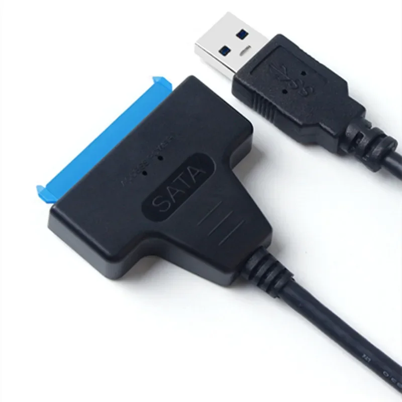 Sata to USB 3.0および2.0ケーブル,2.5インチ外部ハードドライブ,hdd,ssd,3 22ピンアダプター,sata IIIコード,最大6 gbps