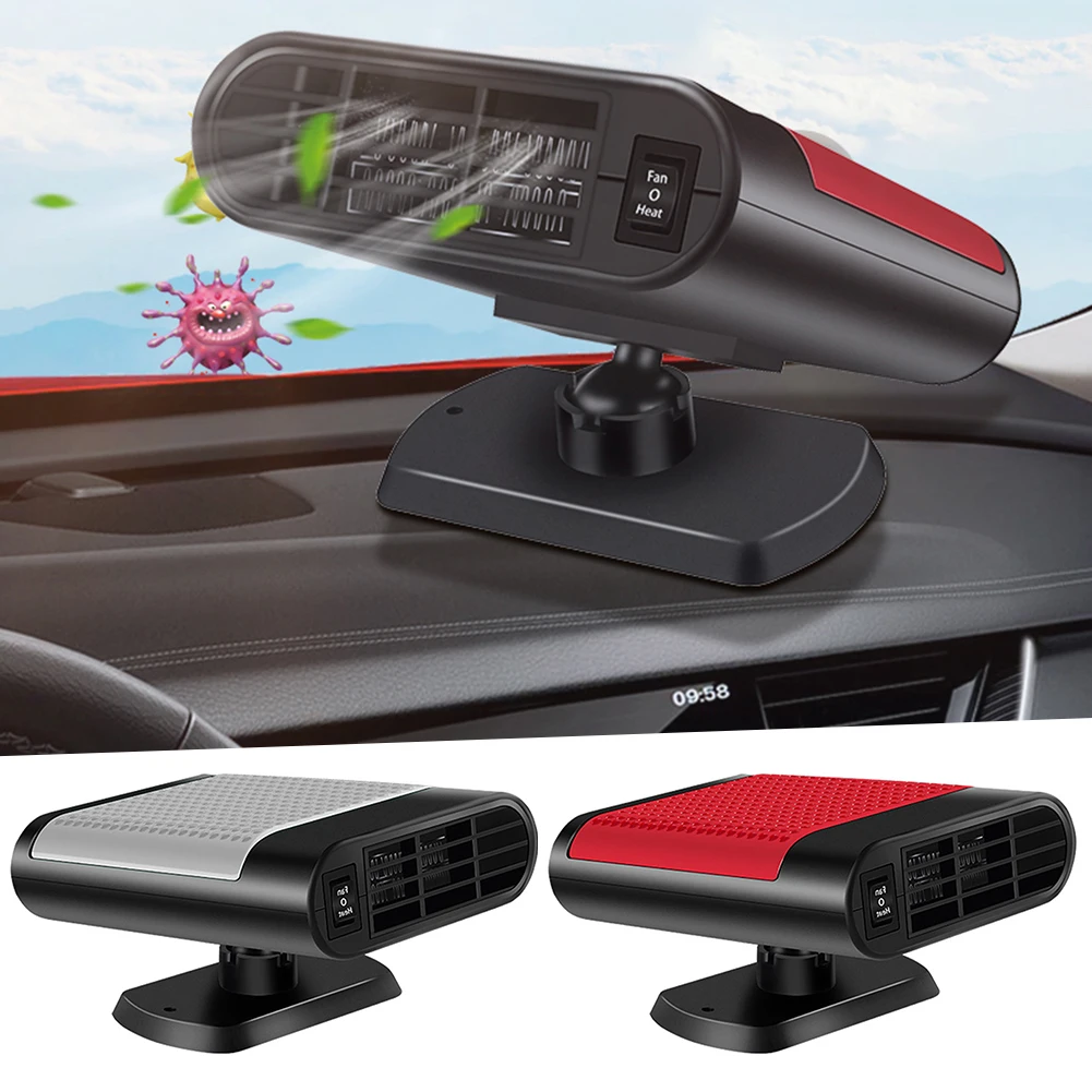 Car Demister Fan 12V Cigarettes Lighter Rapid Defogging & Defrosting Foggy Rainy Driving