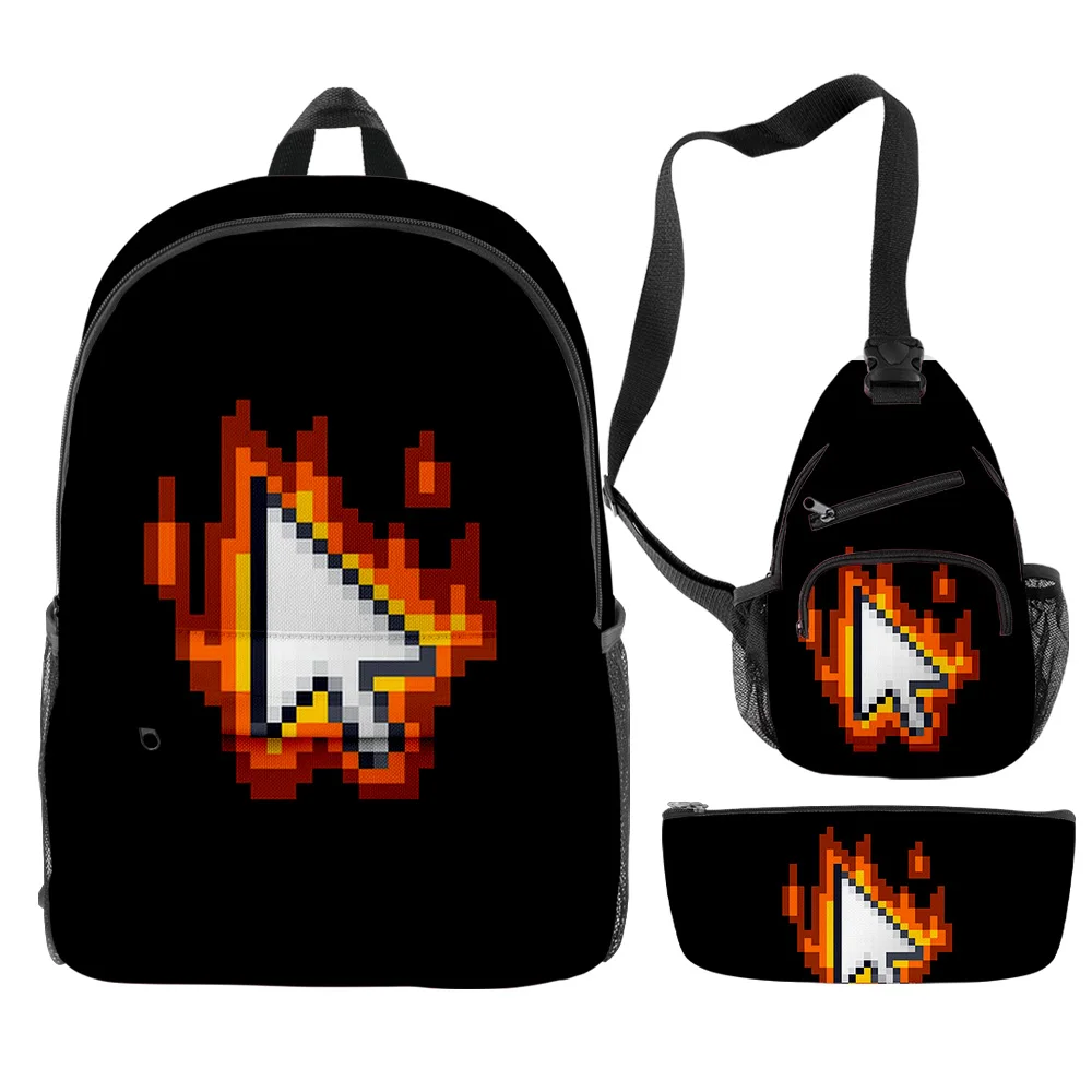 

Хип-хоп новинка крутой Alan Becker 3D принт 3 шт./компл. школьные сумки для школьников дорожный рюкзак для ноутбука нагрудная сумка пенал