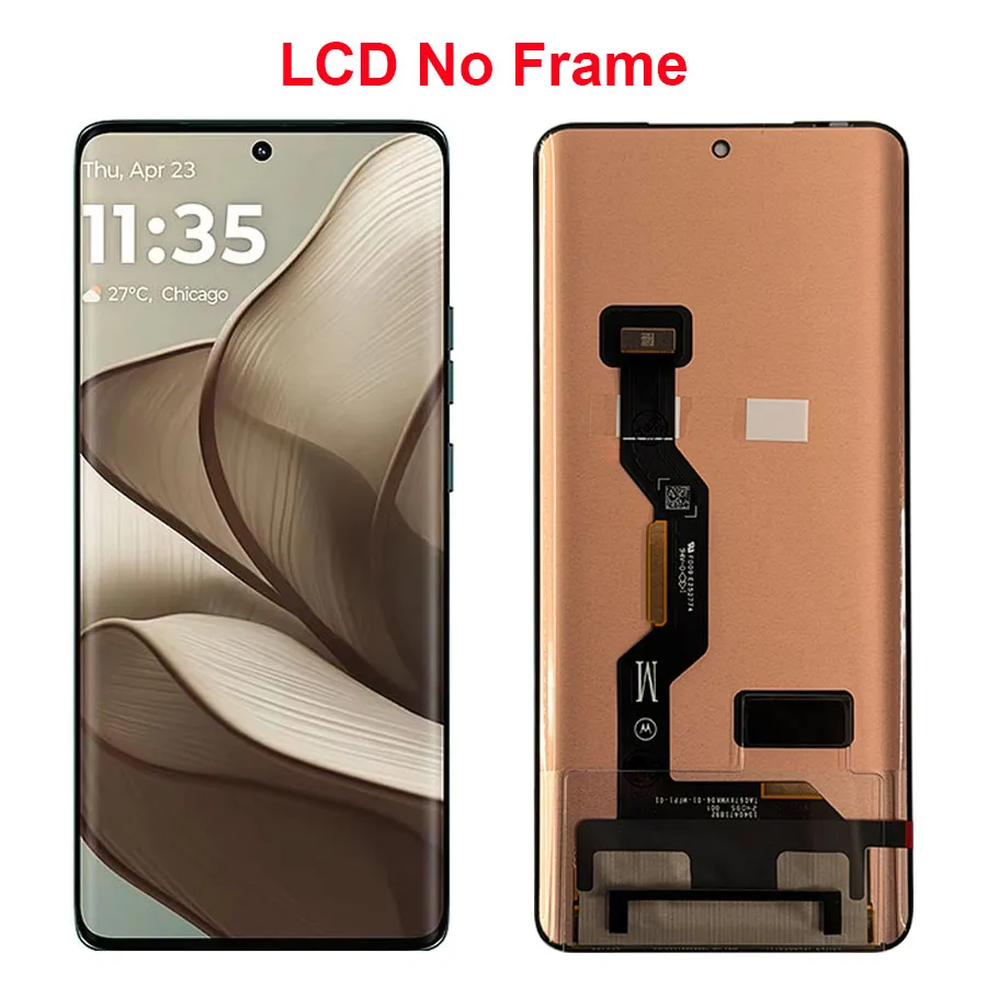 6.7''For Motorola Edge 50 LCD Display Screen Touch Panel Digitizer Replacement Parts For Moto Edge 50 Screen With Frame XT2407-1