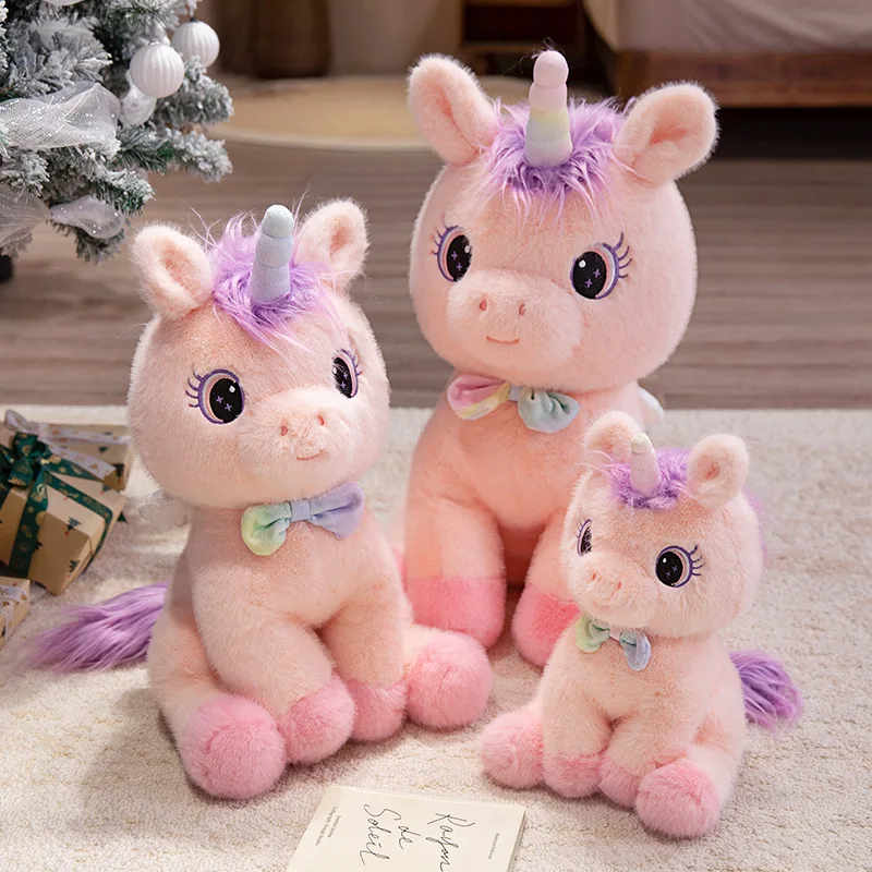 

Factory Custom Pink Unicorn Plush Kids Toys Manufacturer Stuffed Animal Toys Plush Birthday Gifts Other Toys